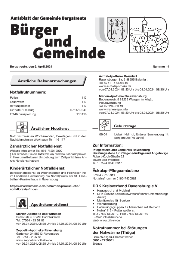 Amtsblatt 2024 KW 14 als PDF-Datei